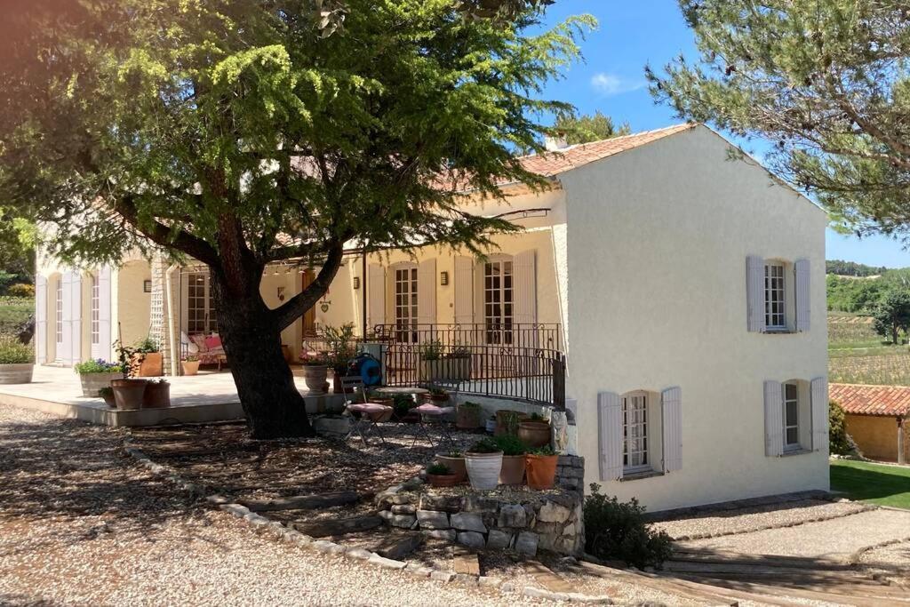Le Clos Des Pins, Vue Mont Ventoux Roaix Buitenkant foto